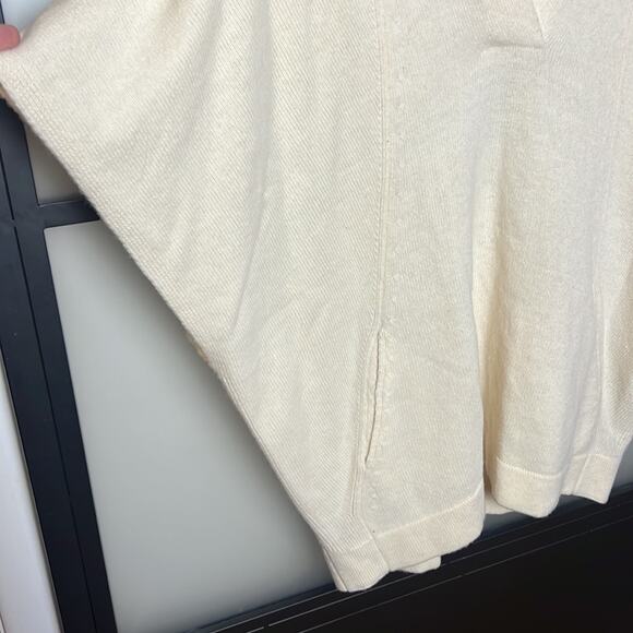 J. Jill Pure Jill Wool Blend Poncho Sweater Size Small/Medium - Picture 2 of 6